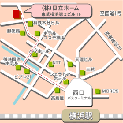 横浜駅西口から徒歩8分