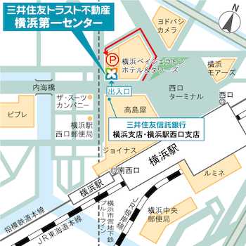 ■JR京浜東北・根岸線 横浜駅より徒歩3分　■東急東横線 横浜駅より徒歩3分