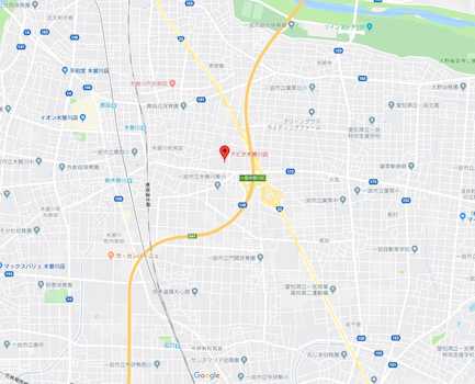 一宮木曽川インターのすぐ近く、アピタパワー木曽川店の1階、ONE TOP HOUSE（ワントップハウス） になります。