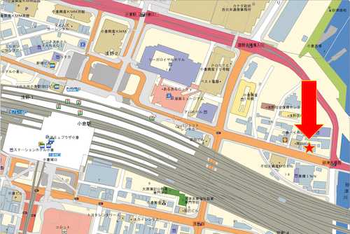 小倉駅北口から徒歩ですぐです！！お気軽にお越しください！