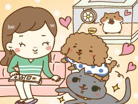 奈良県に賃貸で暮らす人が「ペットOKの物件で飼いたい動物」の上位はイヌとネコ。3位以下は小動物が人気