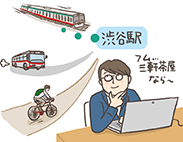 渋谷エリア勤務の人はどこに住んでいる？～一人暮らし編～