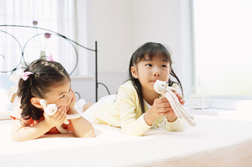 子ども部屋は間仕切りなしにすることでコストダウン