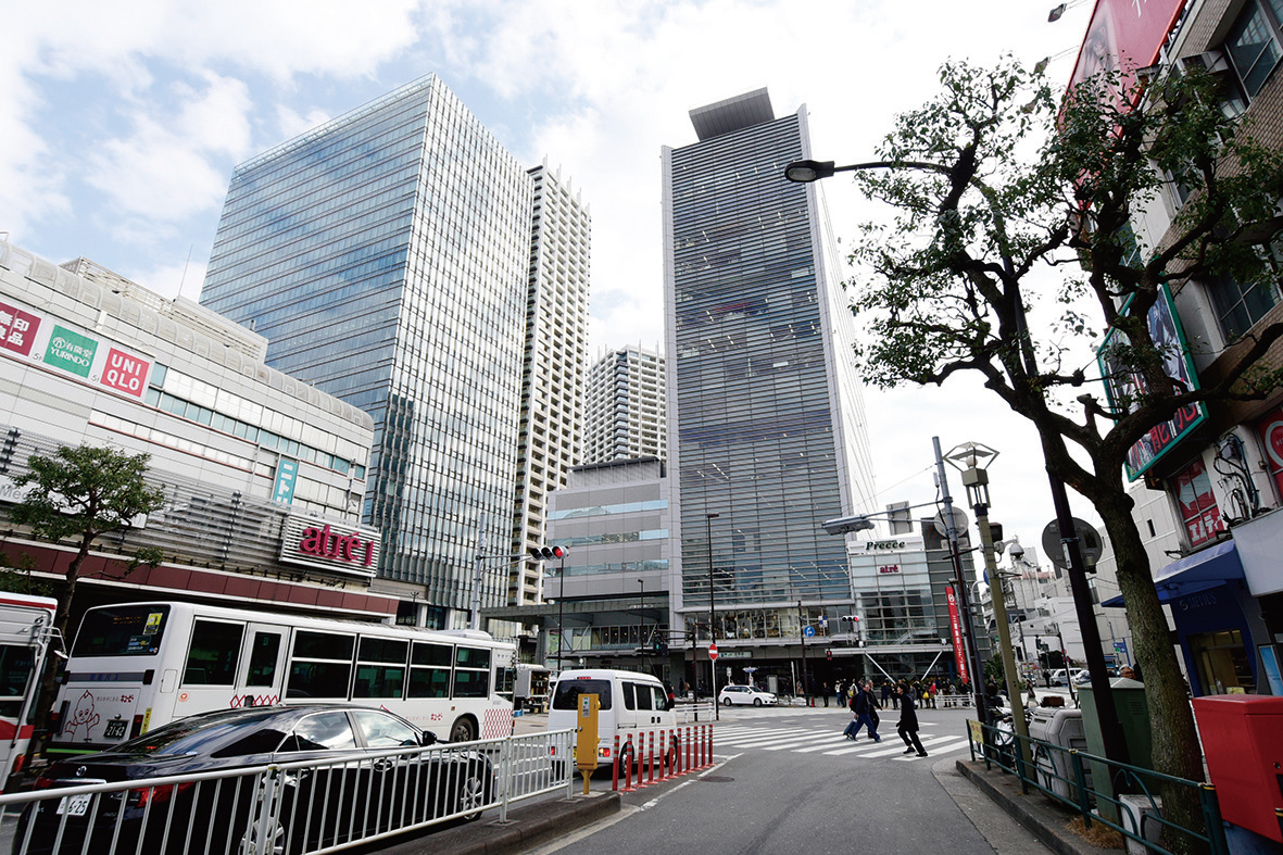 目黒駅は駅前再開発でマンションが建設