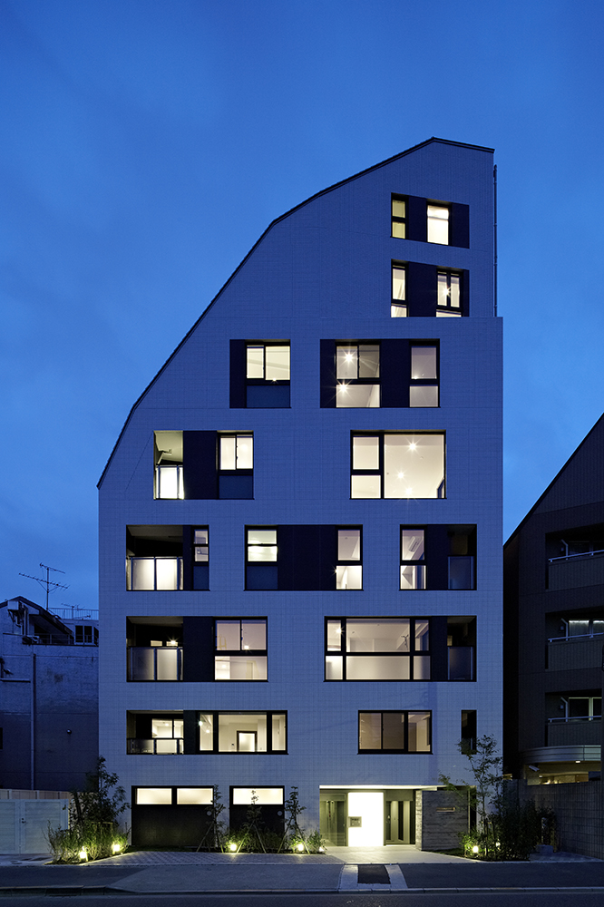 窓の位置や形を住戸ごとに変えられるのもコーポラティブハウスの特徴