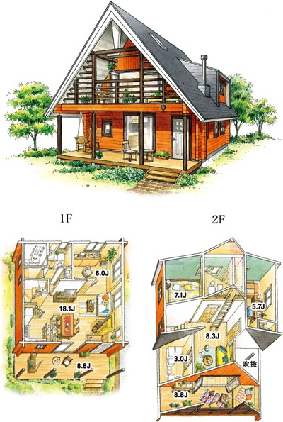 ログハウスの魅力とは どんな種類がある 価格は 初心者のためのログハウス入門 住まいのお役立ち記事