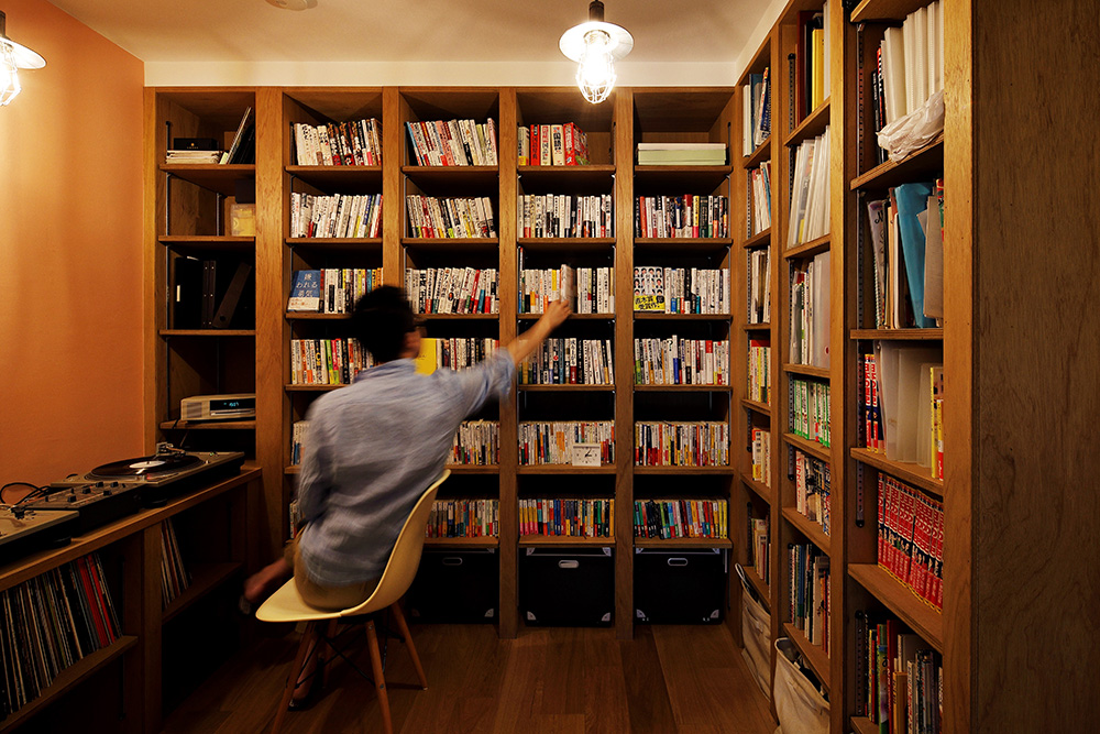 趣味スペースに特化した例