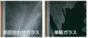 高断熱窓にも防犯窓がある