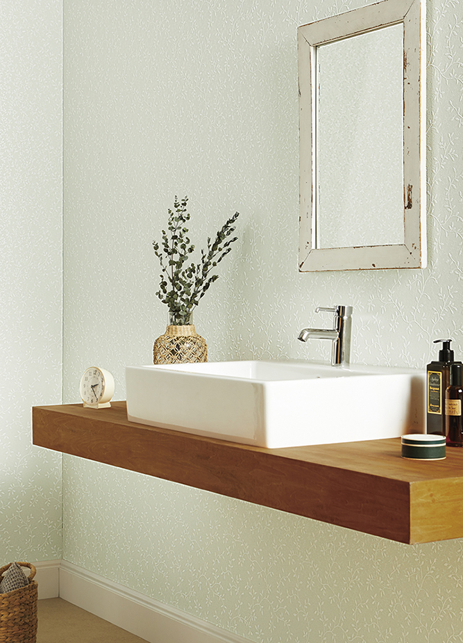 洗面所の壁紙をおしゃれに かつ使いやすくするには 住まいのお役立ち記事