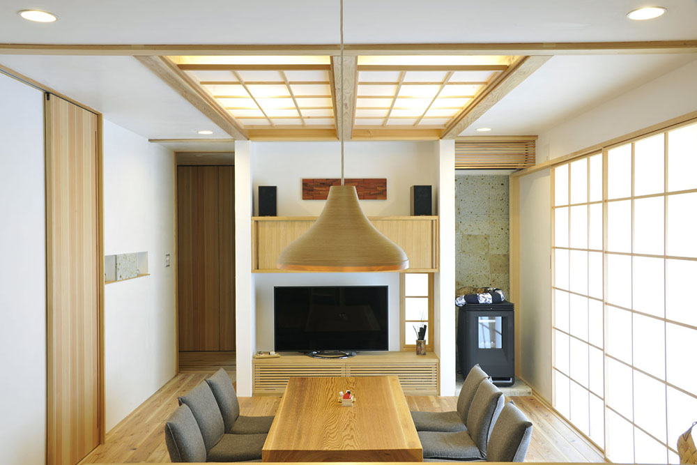 モダン和風な居室