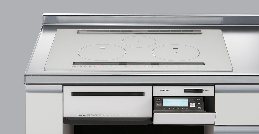 トップ間口60cmのIHコンロのサイズ感の目安