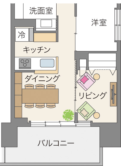 マンションのリビング ダイニング 使いやすいレイアウトのコツ 住まいのお役立ち記事