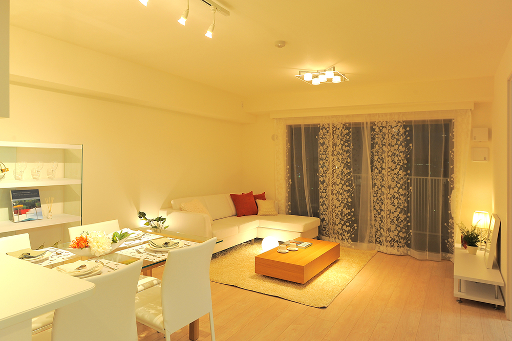 一室多灯の部屋