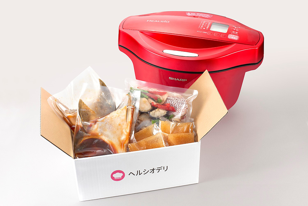 「ヘルシオデリ」、シャープの「ヘルシオ」イメージ