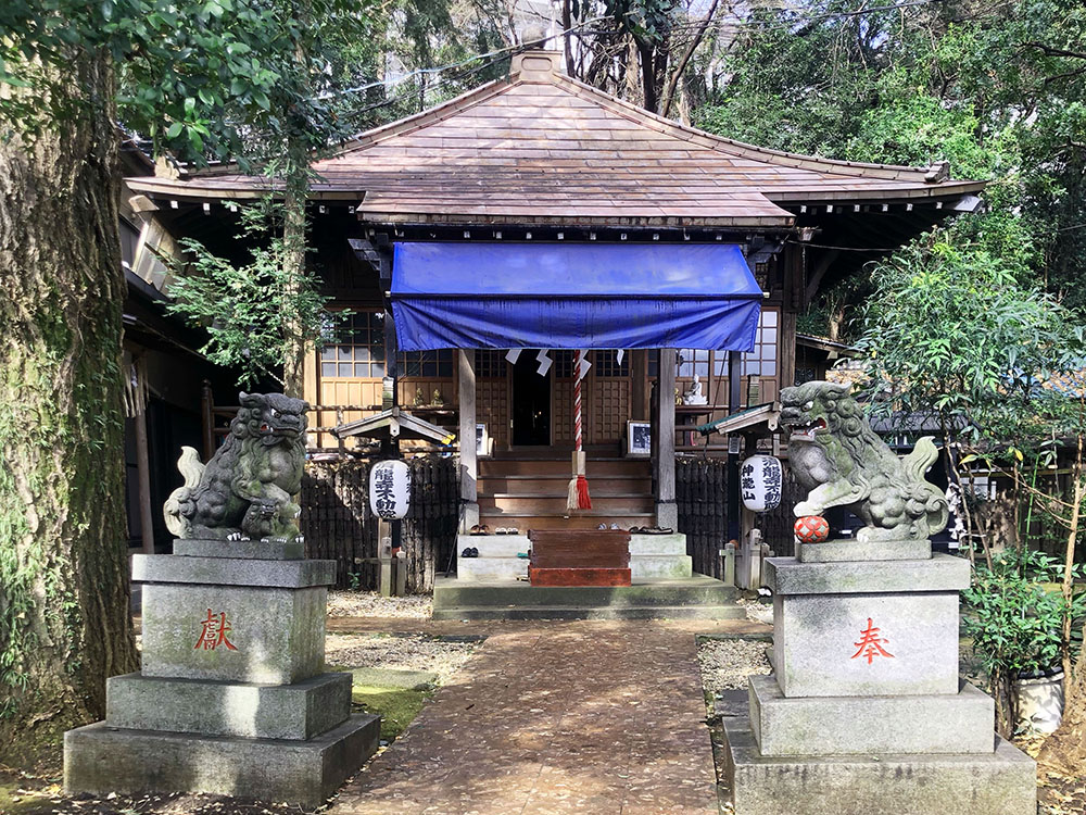 和光市駅から徒歩18分のところにある清龍寺不動院