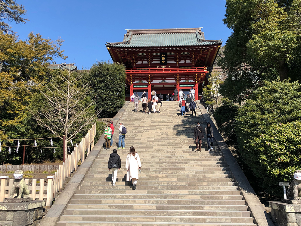 鎌倉の観光名所の一つ、鶴岡八幡宮