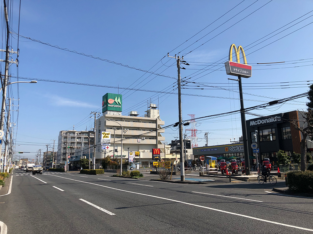藤沢駅北口の富士見エリア