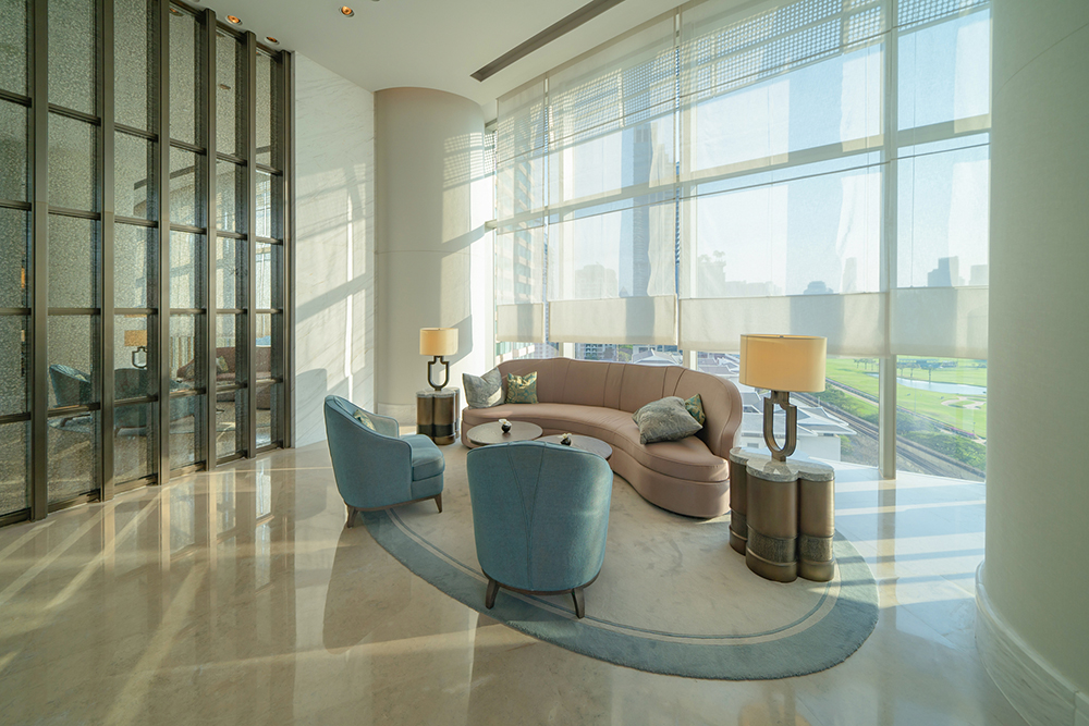 タワマンのラウンジのイメージ