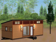 風呂・トイレ付きの家