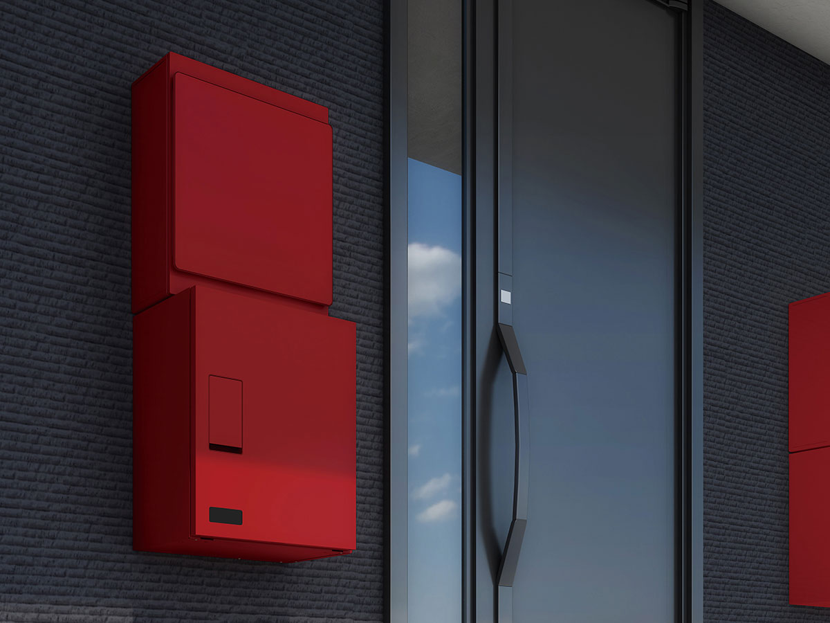 宅配ボックスと組み合わせ可能なポスト