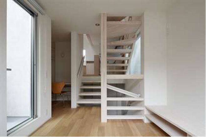 視線が抜ける室内空間のイメージ