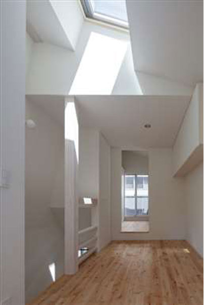 天窓を使った採光のイメージ