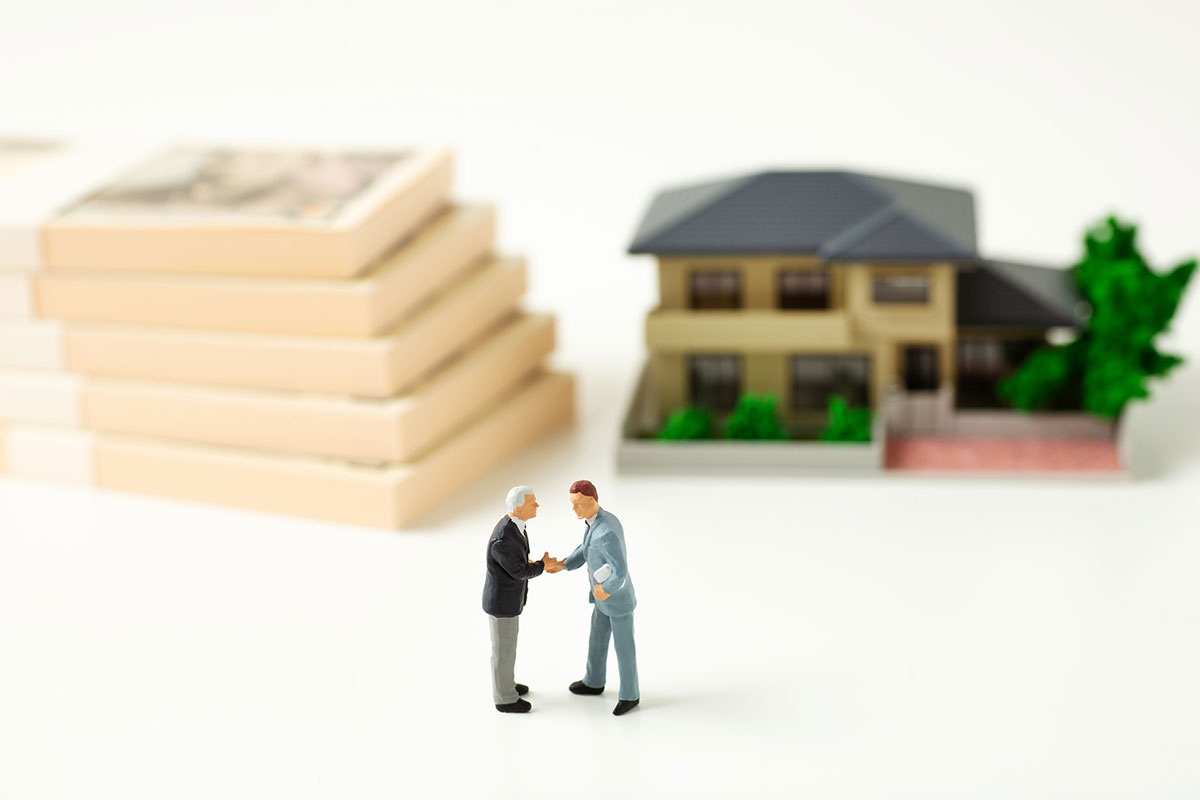 保証会社とオーナーのイメージ