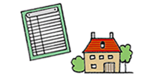 賃貸の物件探し・情報収集のダンドリは？初めて部屋を探す人向け/賃貸部屋探しマニュアル＃1のイラスト