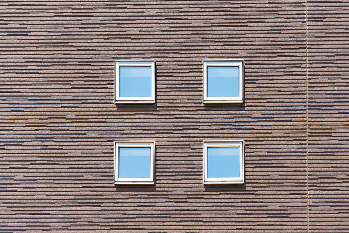 正方形のFIX窓（はめごろし窓）