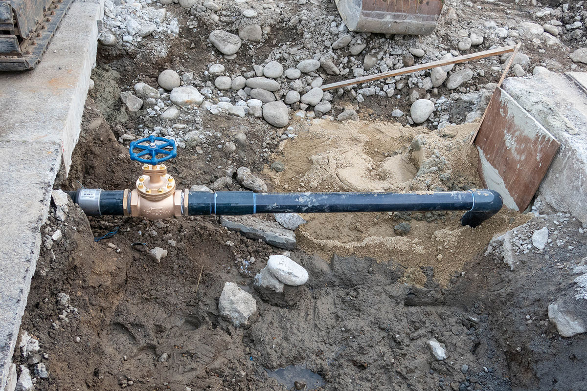 水道管工事のイメージ