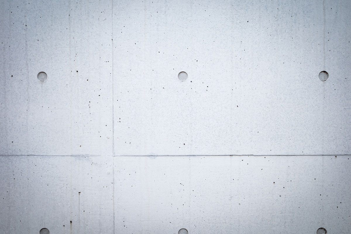 コンクリート打ちっぱなしの壁