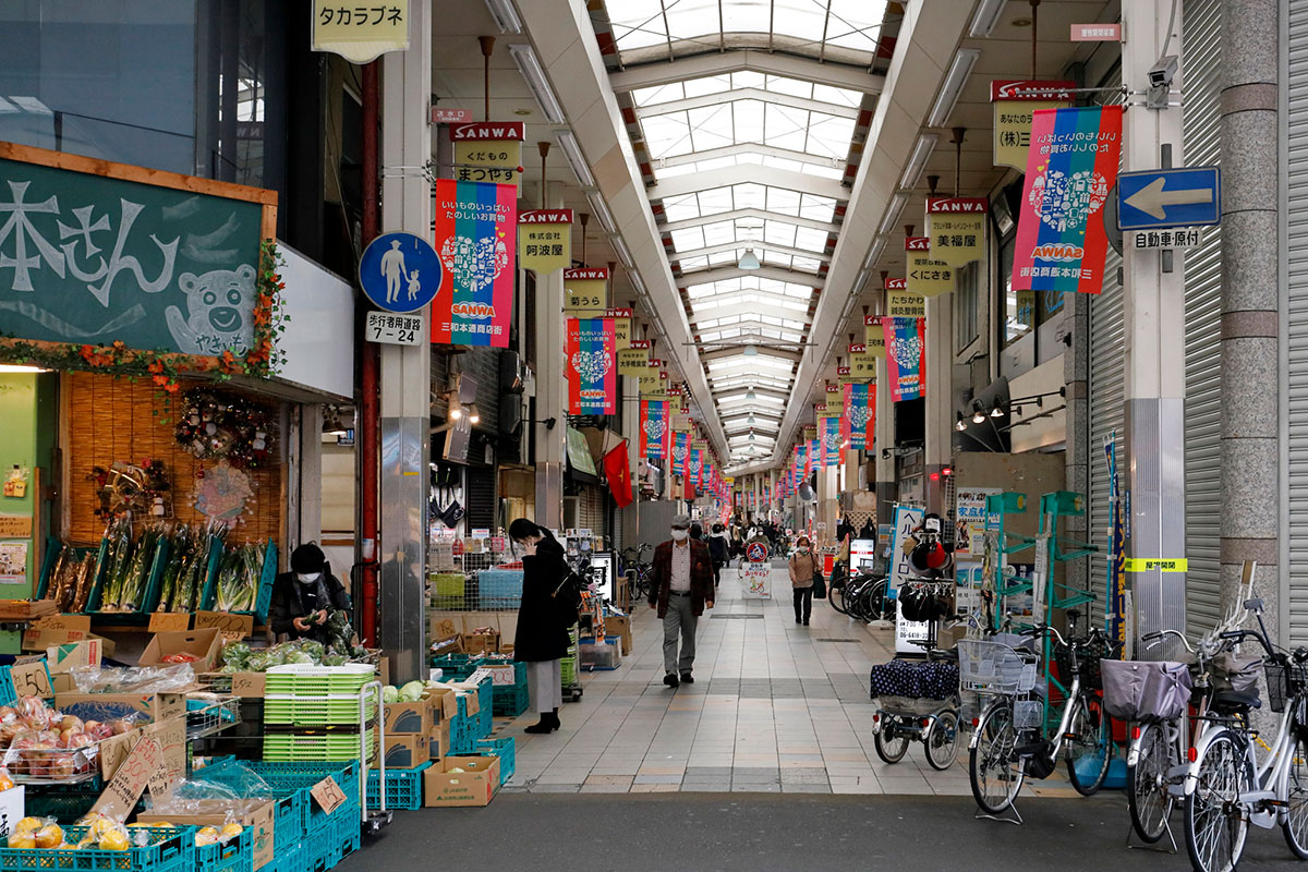 和本通り商店街