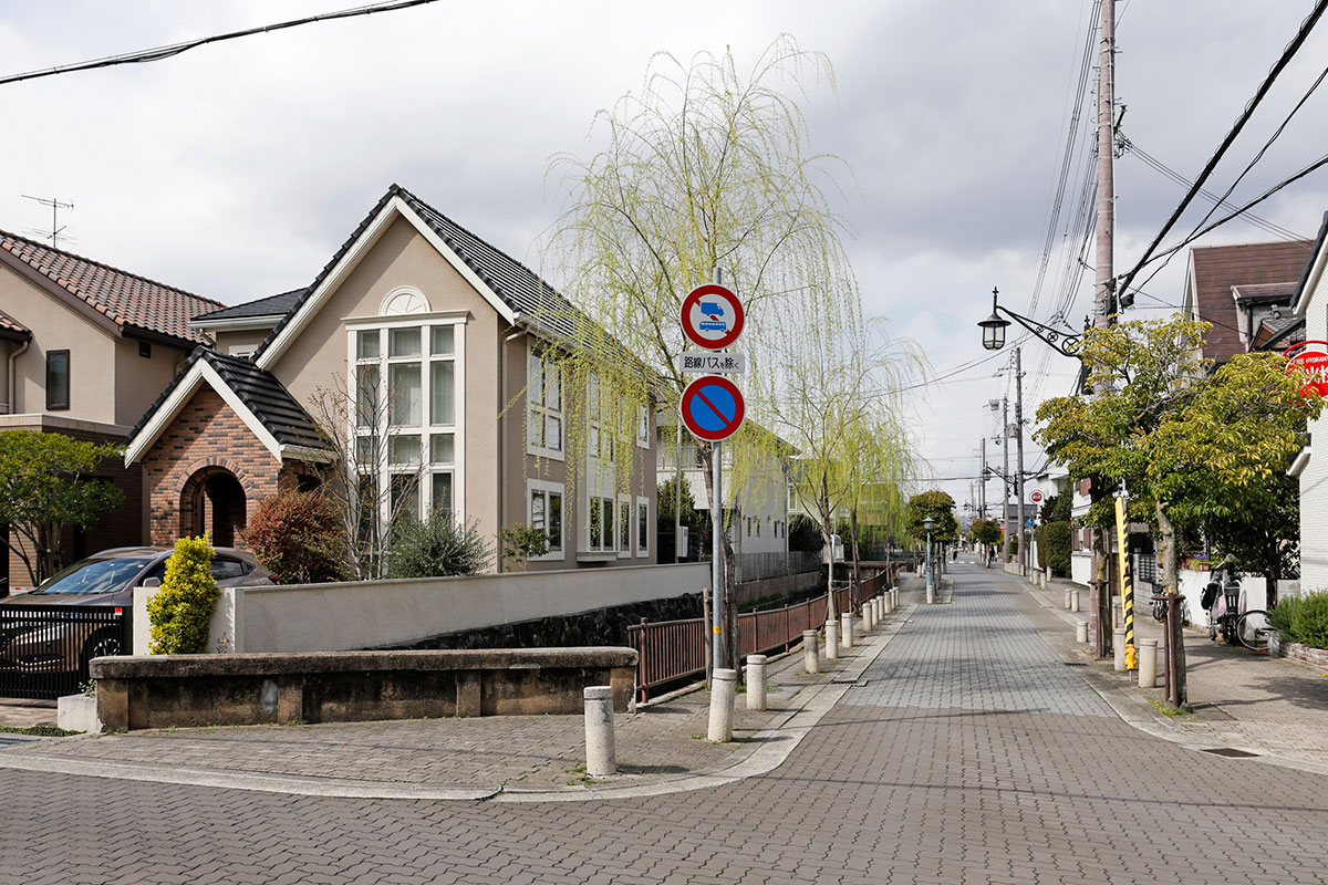 阪急武庫之荘駅周辺の住宅街