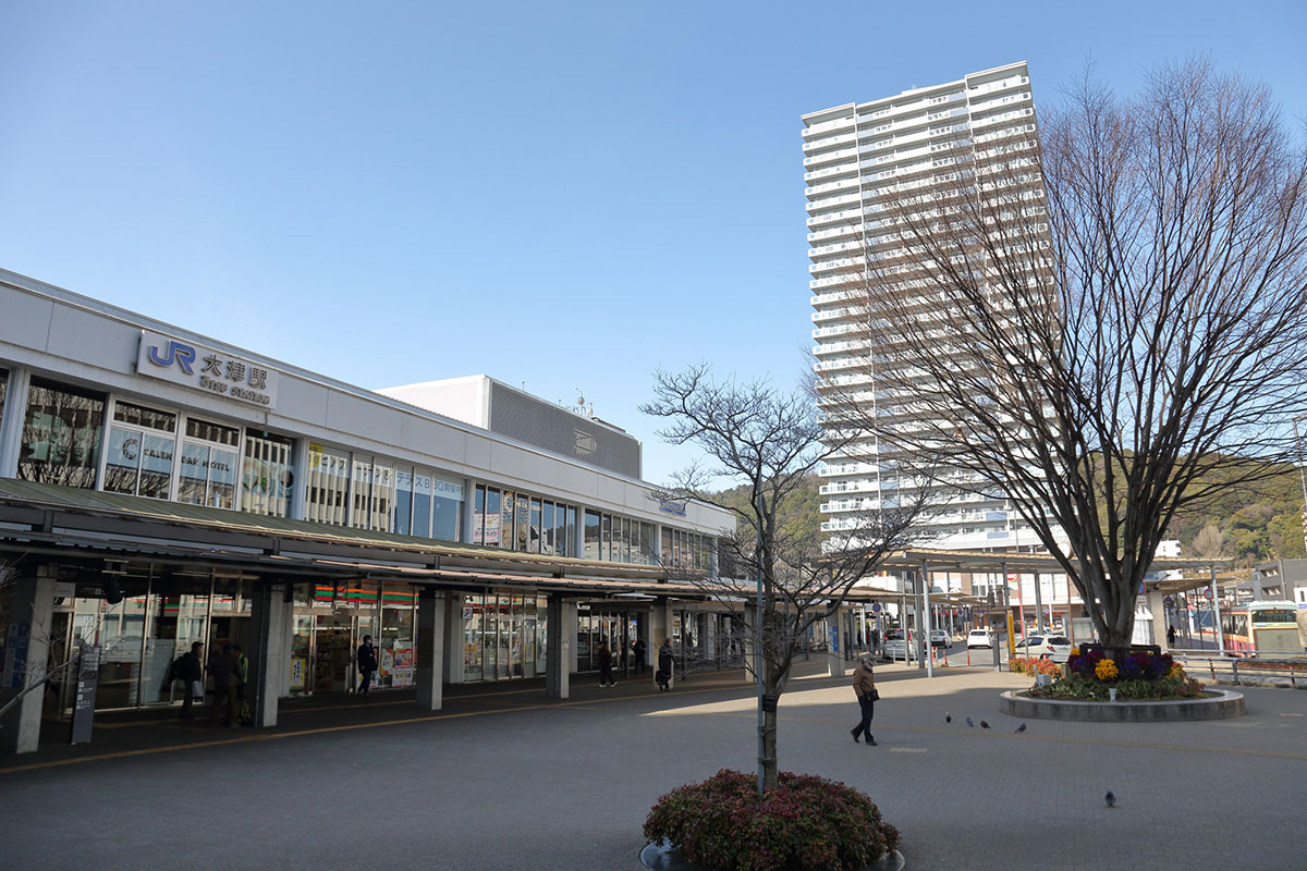 JR大津駅北口側