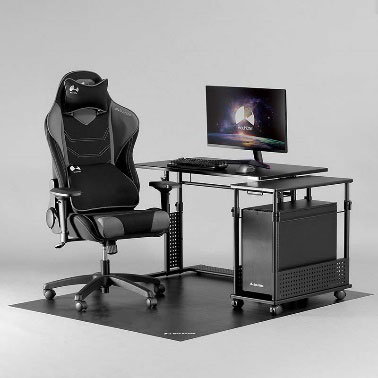 デスクの下にも敷けるチェアマット