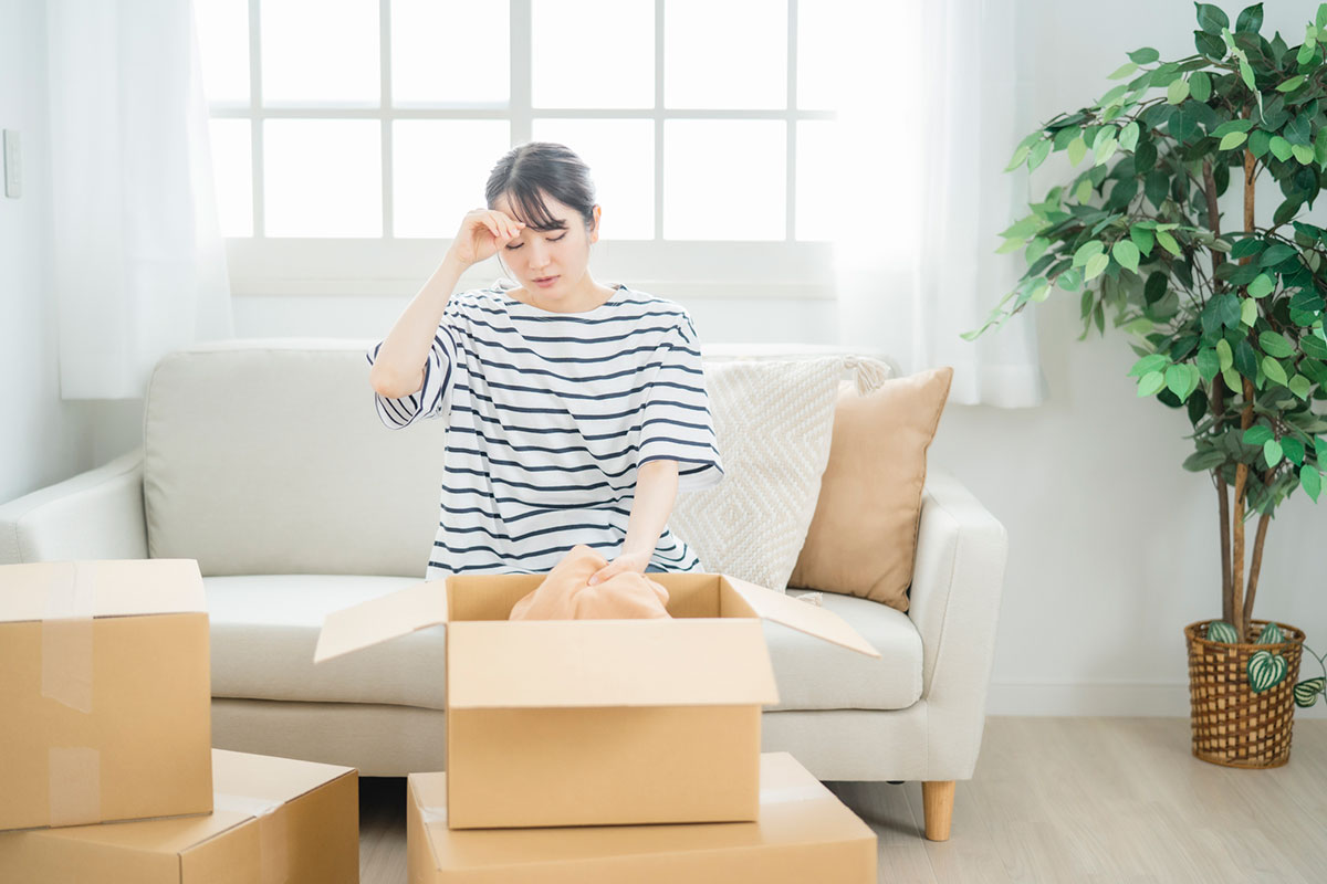 オフシーズンの引越し作業