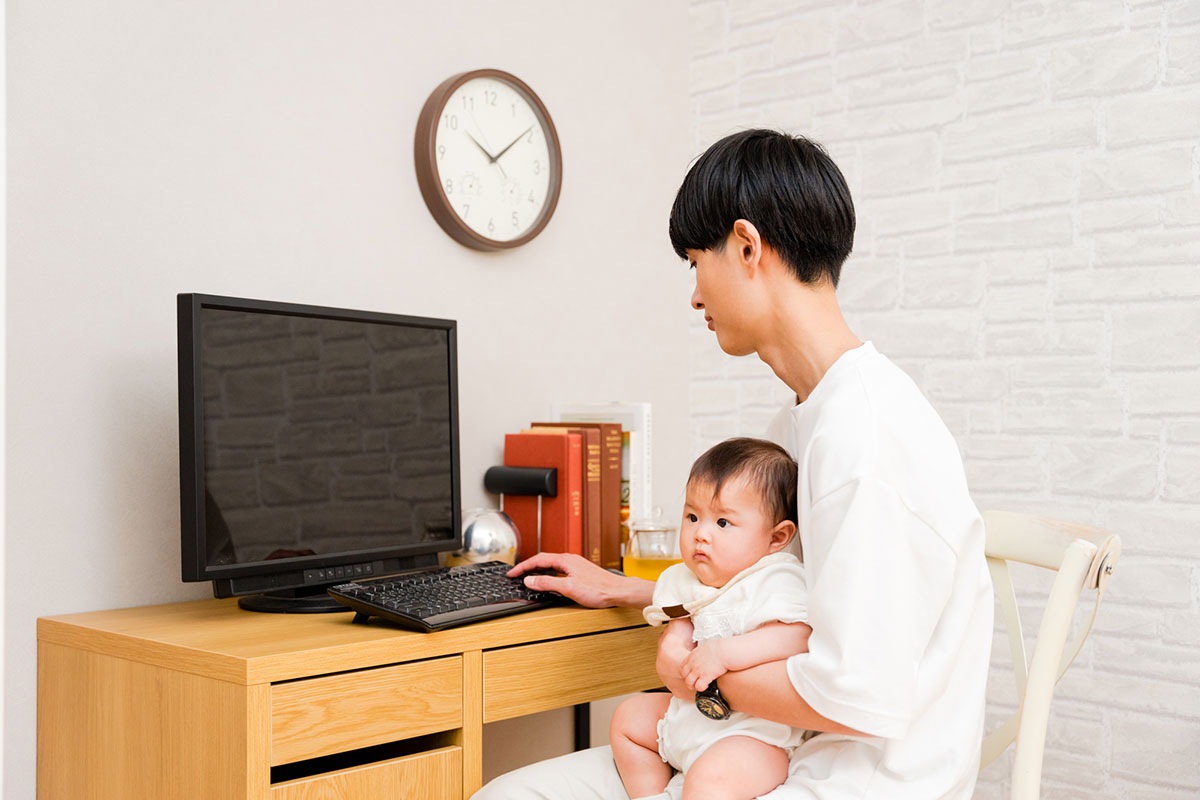 赤ちゃんのいる家庭のイメージ