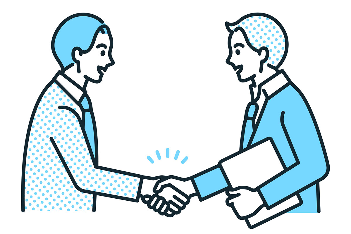 賃貸物件の契約締結をした不動産会社と借主