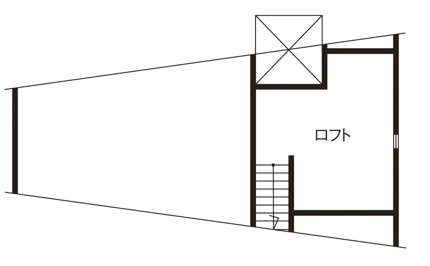 ロフトの間取り図