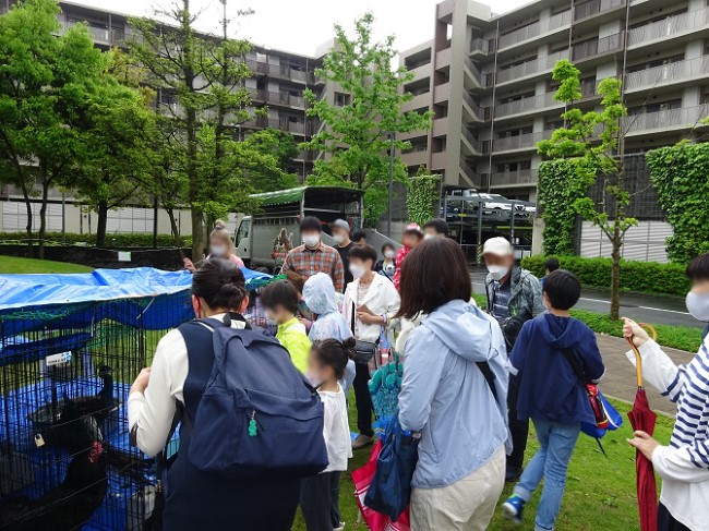 ザ・パークハウス 追浜の移動動物園
