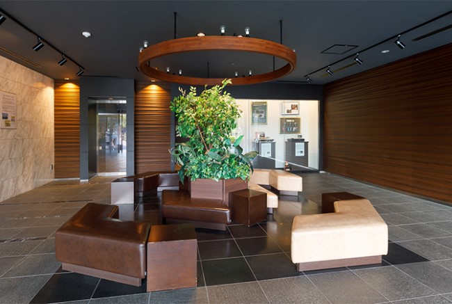 リヴァリエB・C棟のカフェギャラリー