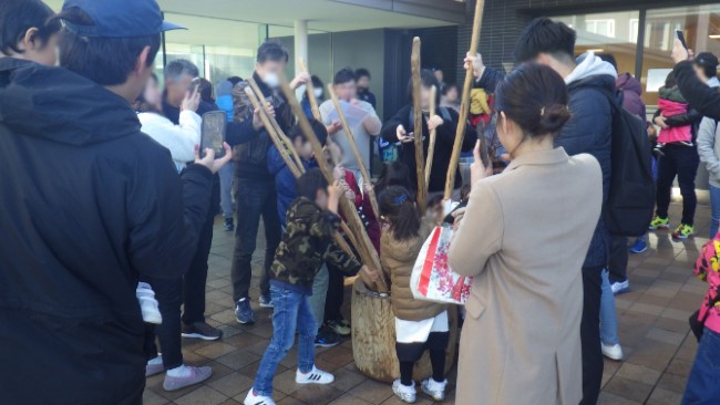 リヴァリエB・C棟のもちつき大会