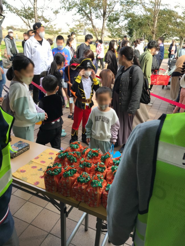 リヴァリエB・C棟のハロウィンイベント