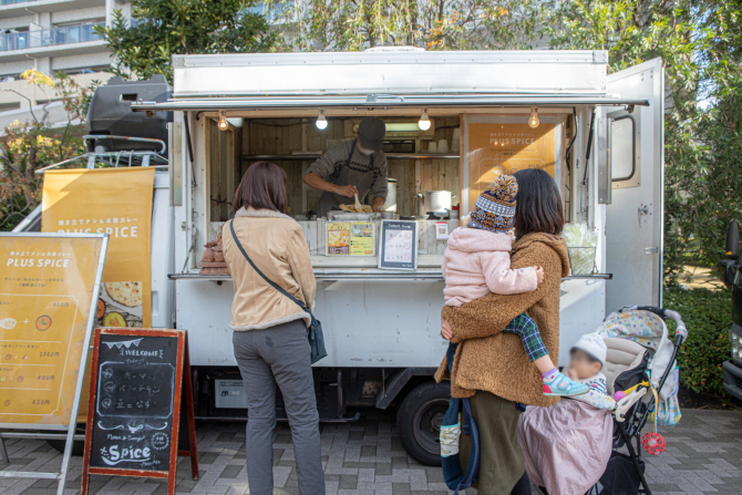 ライオンズ茅ヶ崎　ザ・アイランズのマルシェに参加していた「SPICE PLUS」