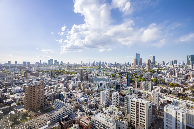 白金タワーからの眺望