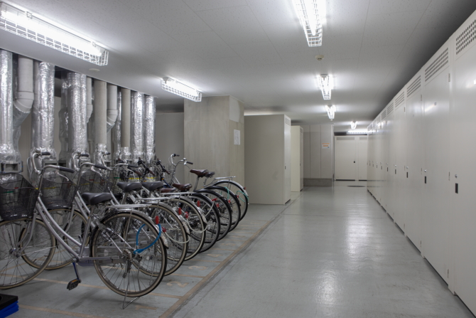 シティタワーズ豊洲 ザ・シンボルのサイクルトランク