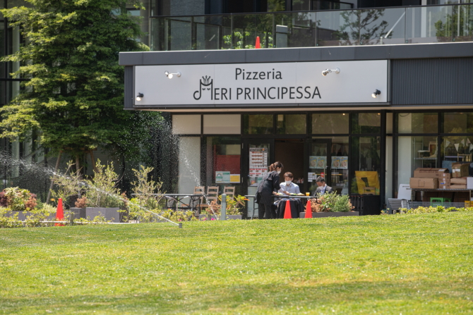 シティタワーズ豊洲 ザ・シンボルの1階にあるイタリアンレストラン