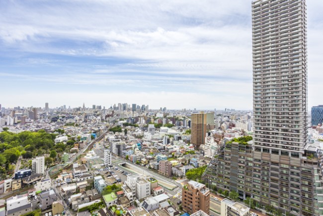 エアライズタワーからの眺望