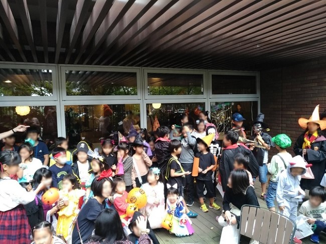 パークハウスつくば研究学園のハロウィンイベント