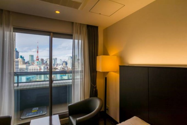 カテリーナ三田タワースイートのゲストルーム